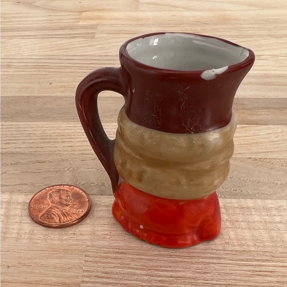 Miniature Toby Mugs Set of 5 Mugs Made in Japan Rare Vintage - Picture 6 of 16